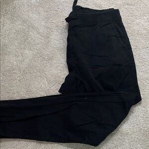 WTO2 men’s black joggers NWOT